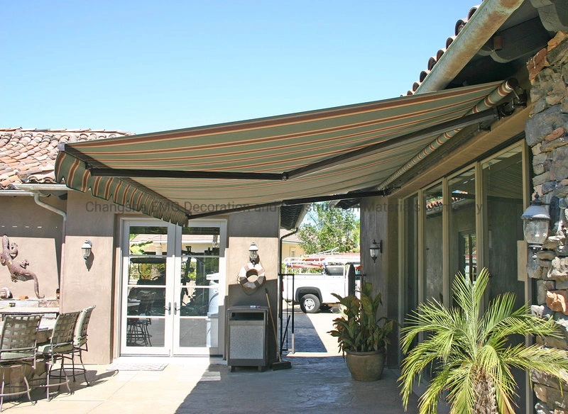 Flexible Retractable Adjustable Patio Door Awnings