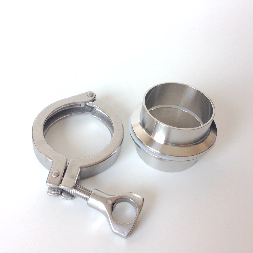 Best Price Stainless Steel Sanitary Tube Supporter Full SS304 Round Pipe Holder Type Hanger Clamp