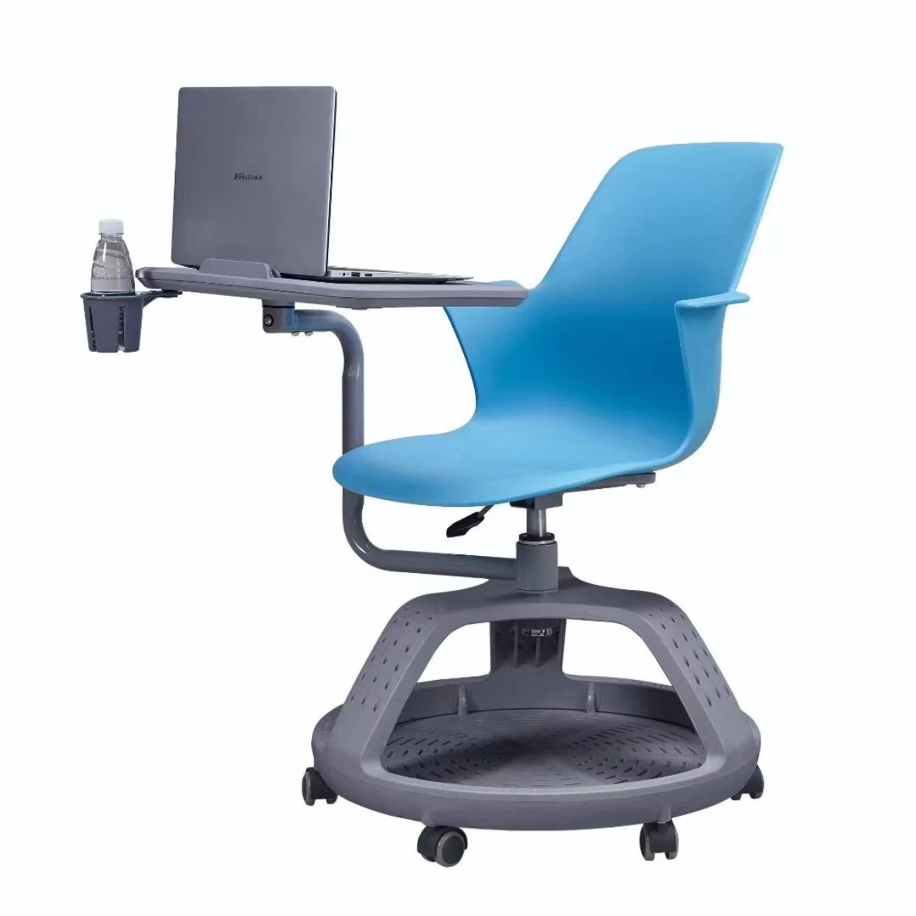 Plastic Tripod Base Training Chair Student Computer Chair with Tablet