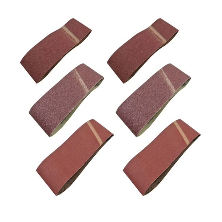 Original Factory Aluminium Oxide Abrasive Sanding Belts Wholesale/Supplier Customized Size