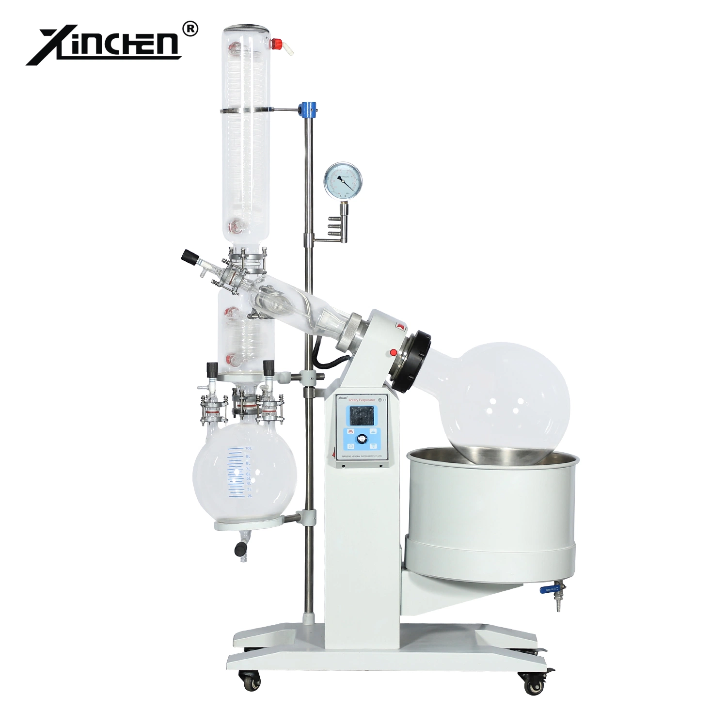 Lab C B D Oil Isolate Equipment 10L Glass Rotary Evaporator System for Sale