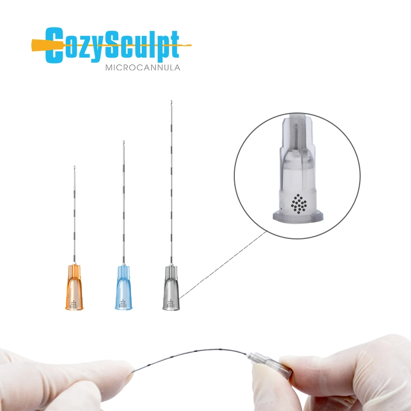 Cozysculpt Aesthetic Medical Cannula Disposable Steel Blunt Tip Needle for Filler Injection