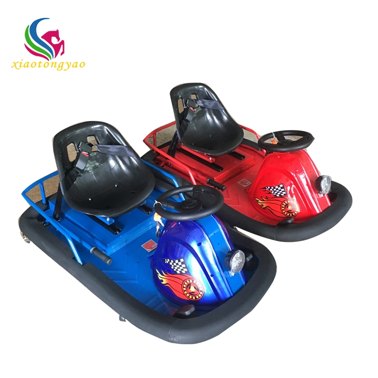 Patio de recreo al aire libre de control remoto de equipos de diversiones Crazy Go Karts