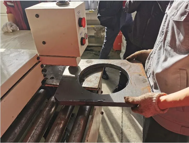 Las máquinas de extracción de la escoria de metal para la preparación de la superficie gdm-165u Taole