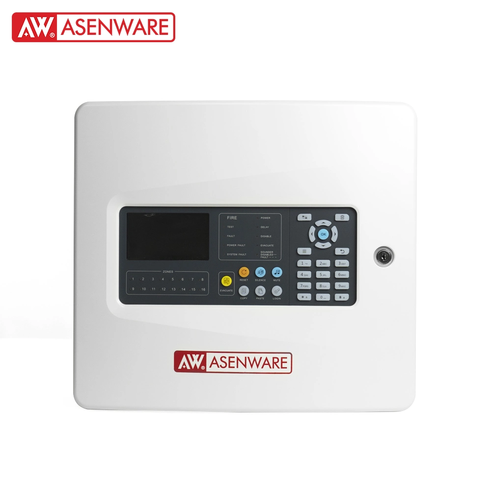 Asenware Lpcb Approved Addressable Fire Alarm System with 120 Points for Project and Distribution