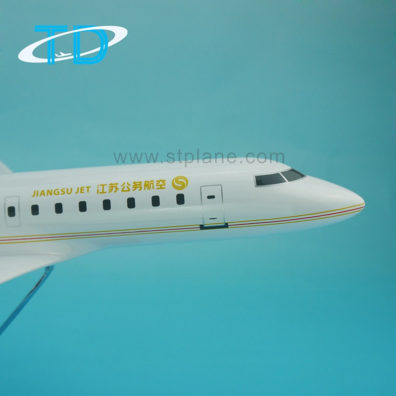 Crj-200 Modelo Jet comercial de resina de 34cm.