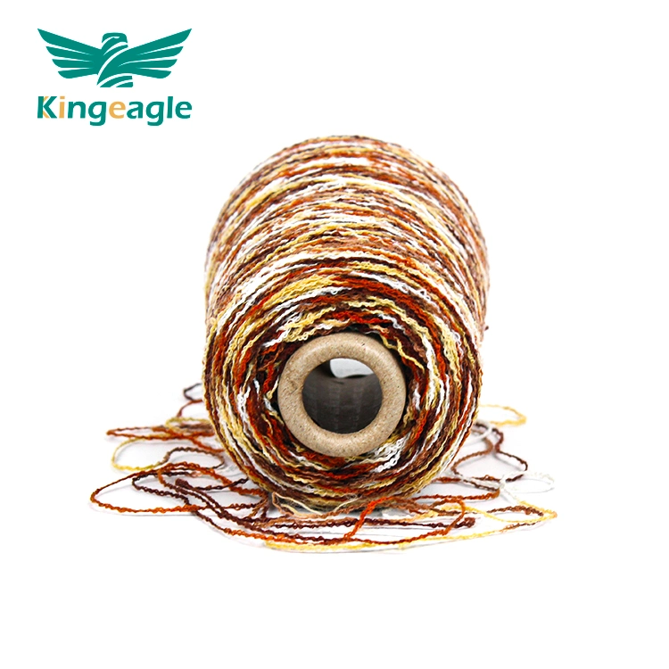 Kingeagle 2023 New 7.3nm/1 Acrylic Nylon Fancy Loop Yarn