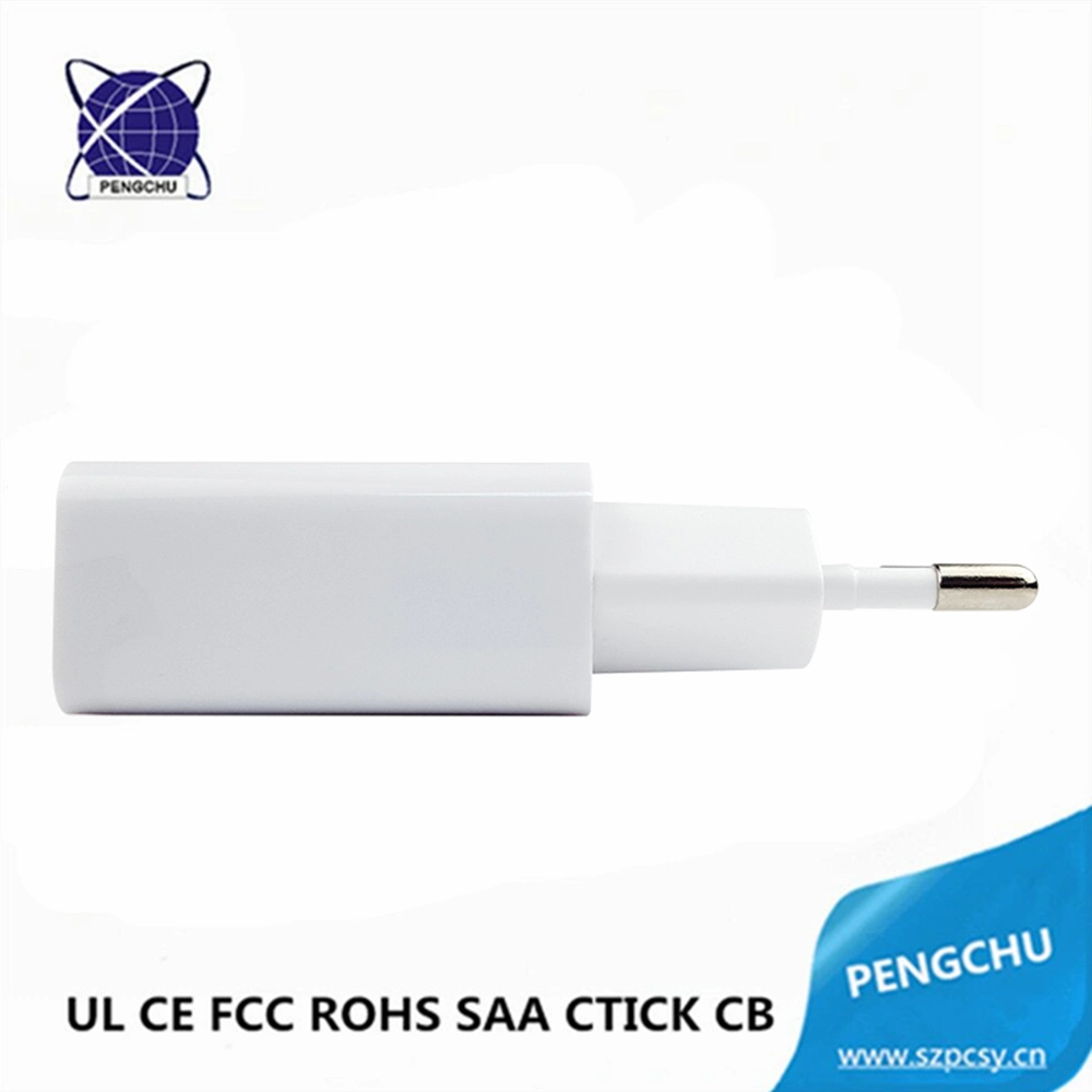 Wall Charger 10W 5V 2A AC USB Power Adapter with UL CE FCC RoHS SAA CB C-tick