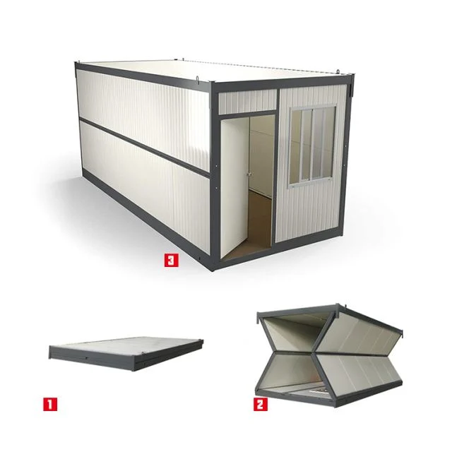 Anti-viento, Anti-terremoto, Villa DxH Standard Packaging Prelab Folding Container House