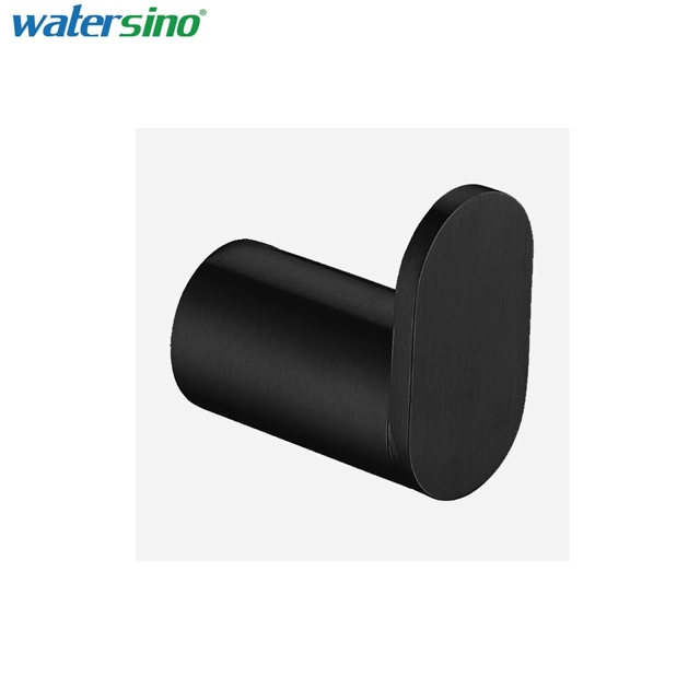 Sanitary Ware Decoration Bathroom Accessories Stainless Steel 304 Matte Black Towel Hook