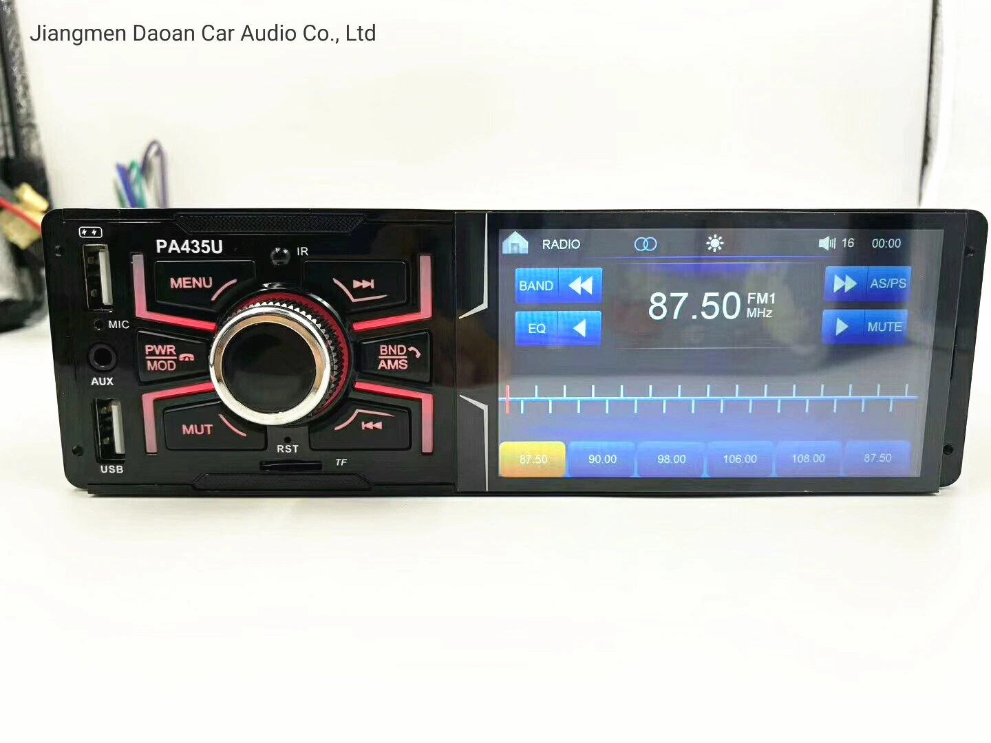 Touch Screen Two USB Car MP5 Audio Player with bluetooth