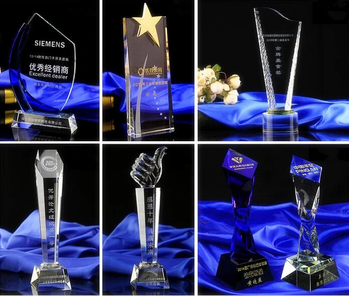 Hot Sale Personalized Award Custom Crystal Trophy