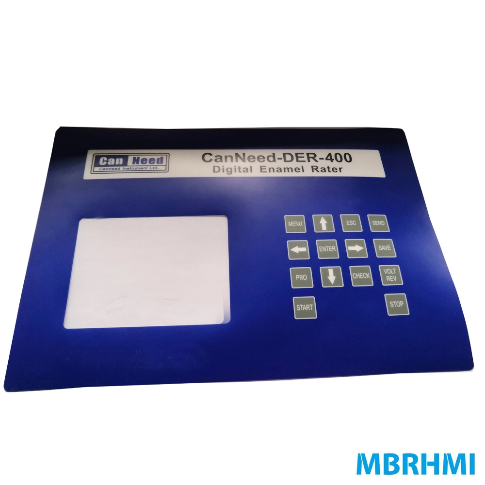 Flexible Silk Screen Printing Graphic Overlay Metal Dome Membrane Switch Circuit