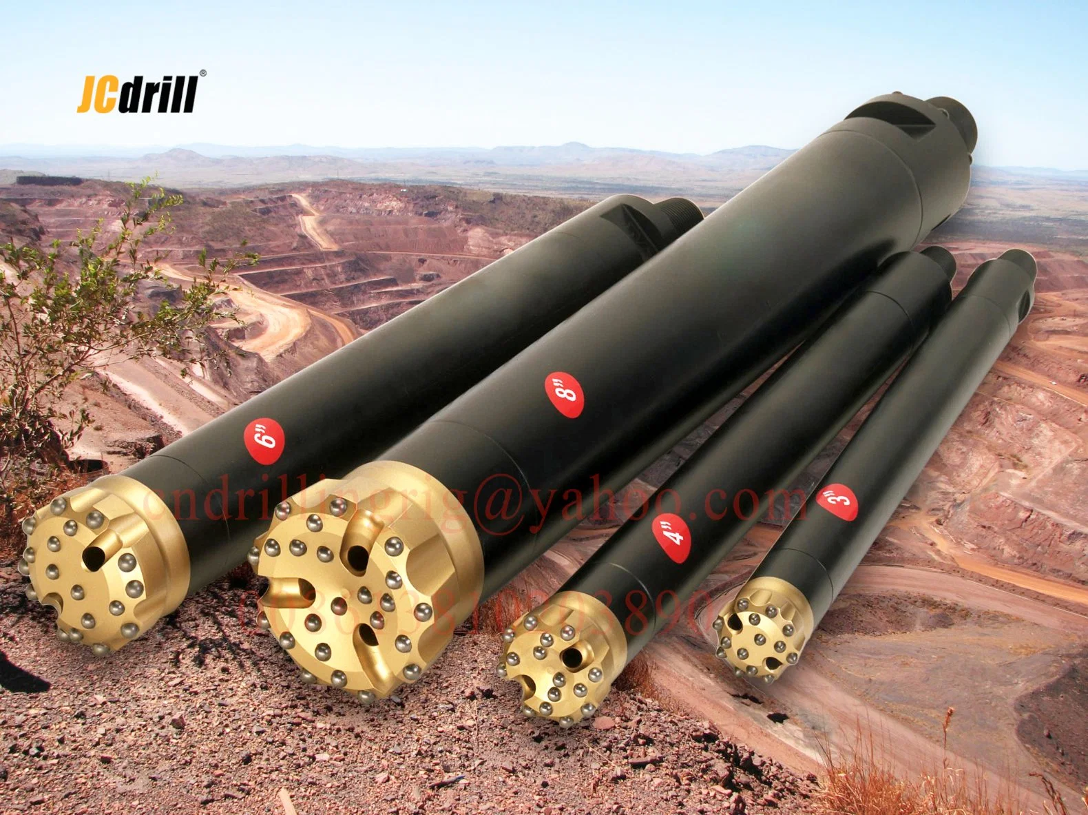 Quarrying High Air Pressure DTH Hammer DTH Drilling Tools