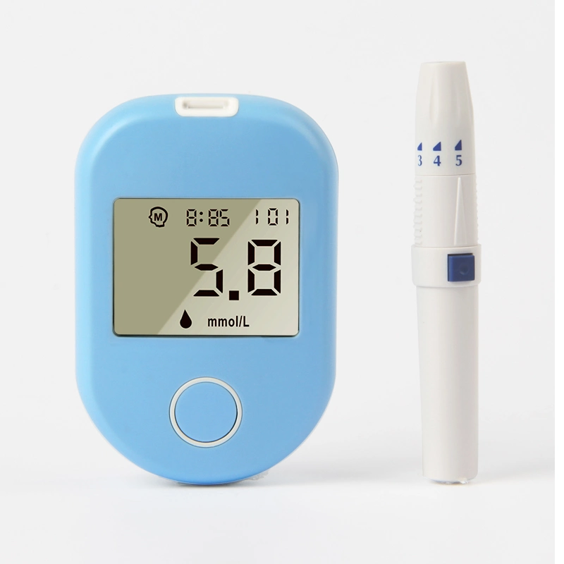 Medical Instrument Multi Function Digital Portable Blood Glucose Meter/Monitor with LCD Display