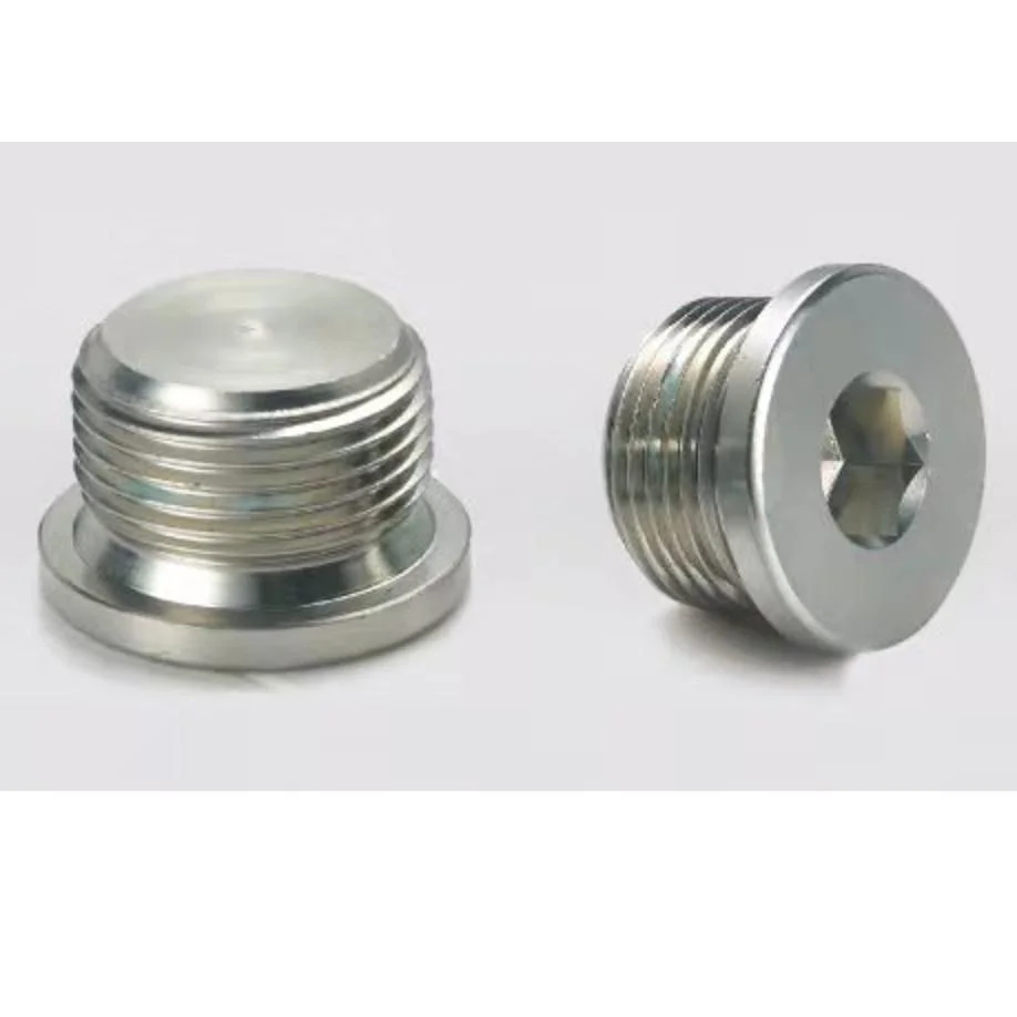 Customized Hydraulic Adaptor Stainless Steel Hexagon Plug