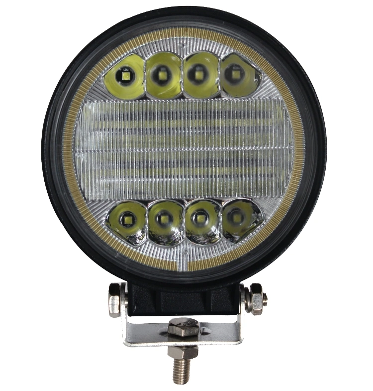 Новые оптовые желтые DRL 4" со светодиодной лампы рабочего Car противотуманные фонари для просёлочных дорог 4X4 грузовиков ATV 12V 36Вт Светодиодные рабочего освещения