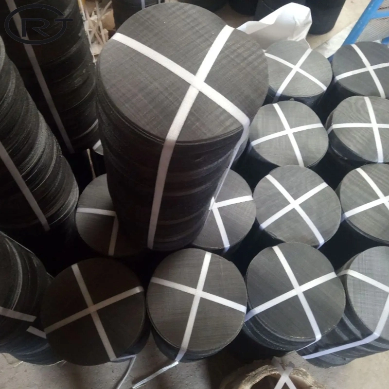 Low Carbon Mild Steel Iron Black Wire Cloth for Filter Screen Mesh