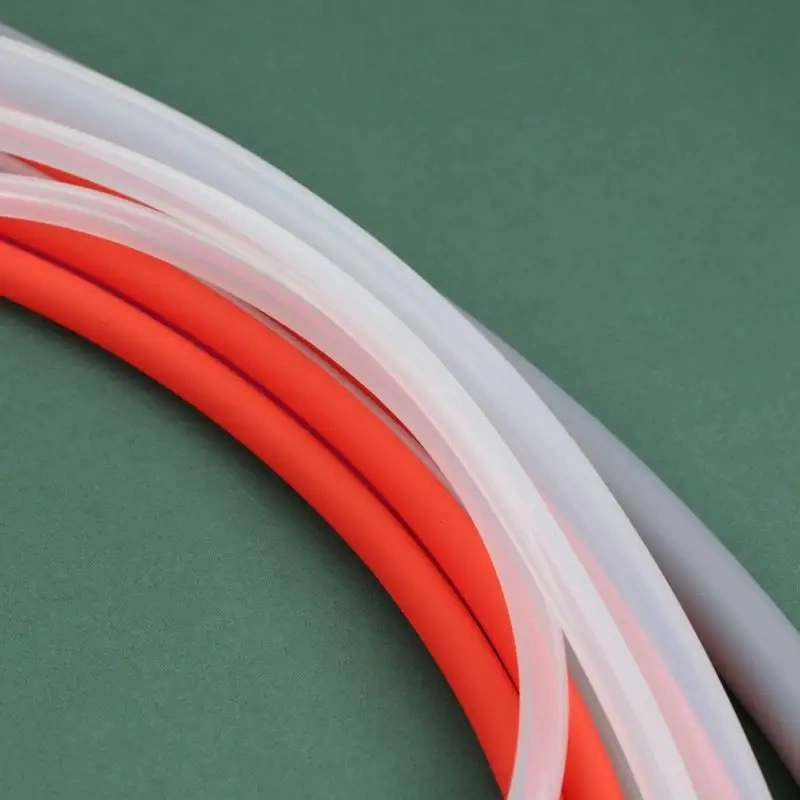 Customized High Heat Rresistance Ultra Flexible Grade Silicone Silica Gel Tubing