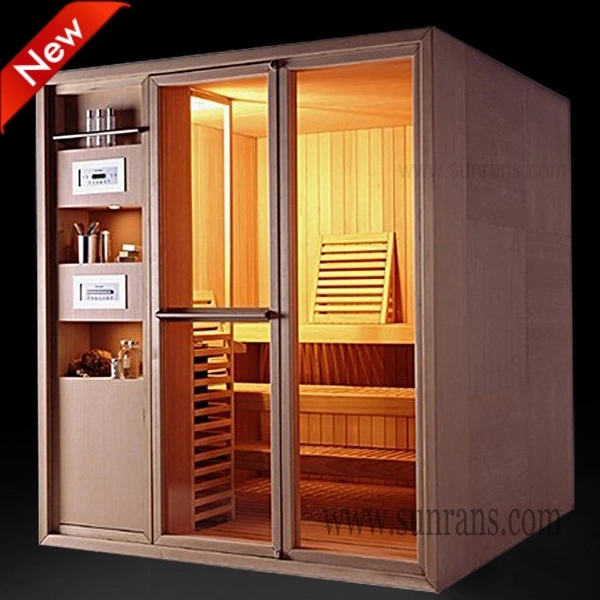 Nuevo diseño tradicional Sauna de Hogar Sala de Sauna portátil (SR1I005)