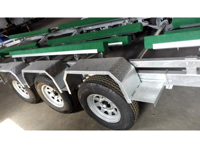 High quality/High cost performance Hot Dipped Galvanized Boat Trailer