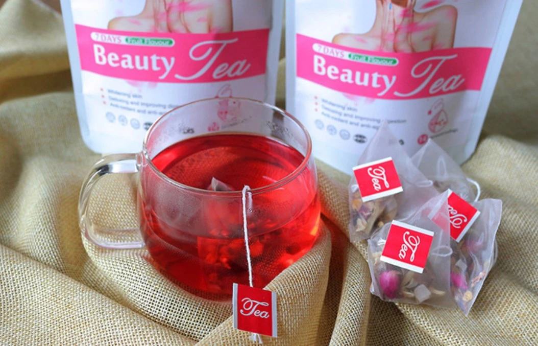 Free Sample Good Effect Fruit Flavor Detoxing and Improving Digestion 7days Beauty Tea