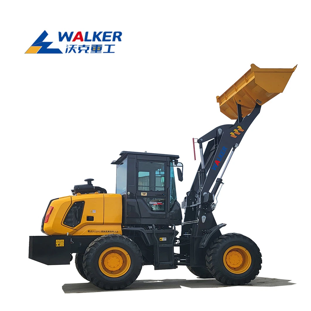 EPA4 Agricultural Wheel Skid Steer Loader 800kg 1000kg 1500kg 2000kg 2500kg Small Construction/Farm/Underground Euro5 Manufacture Wholesale/Supplier Wheel Loader