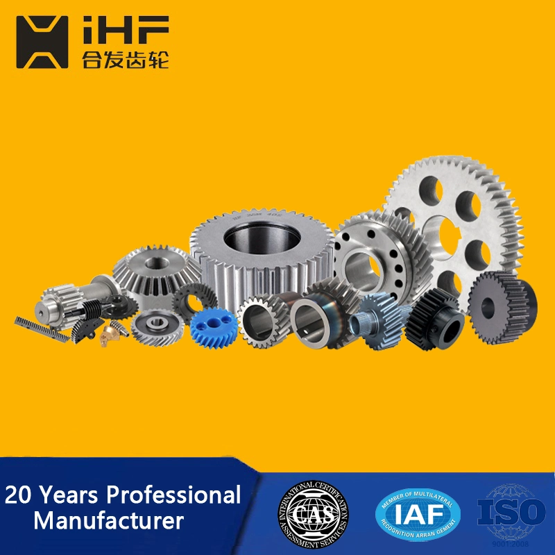 Ihf Forged Alloy Steel Transmission Metal Reduction External Gear Ring with Spare Parts