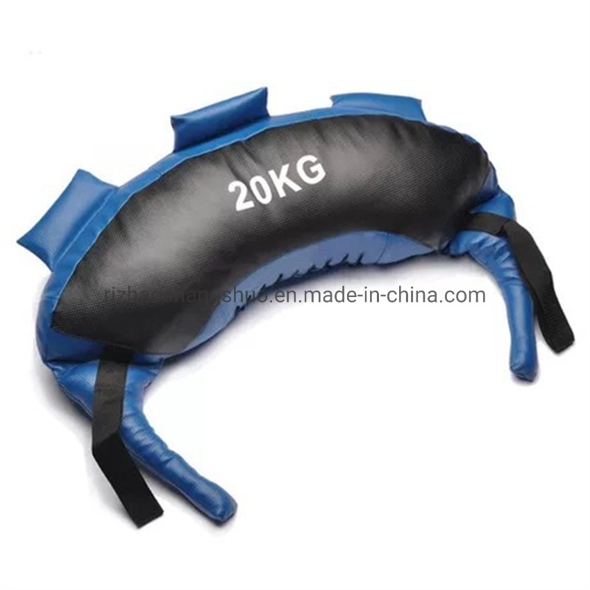 Matériau en cuir PU/PVC Sac de sable d'équilibre de base de couleur multi-taille pour équipement de fitness, articles de sport, musculation, entraînement de force, sac bulgare de puissance.