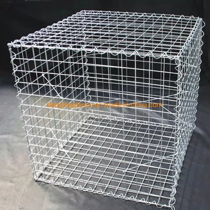 Fábrica Electro Galvanizado PVC recubierto Acero inoxidable soldado malla de alambre Malla de gabion de plata para protección