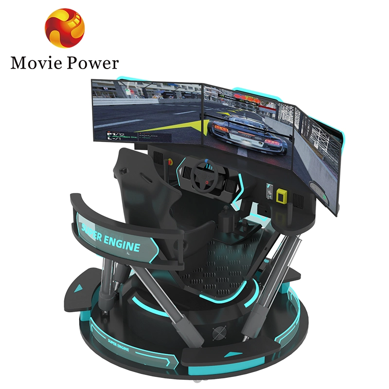 New Game 3 Screen 6 Free Racing Electronic Game Racing Simulator Game Electric Racing Chair Driving Simulator