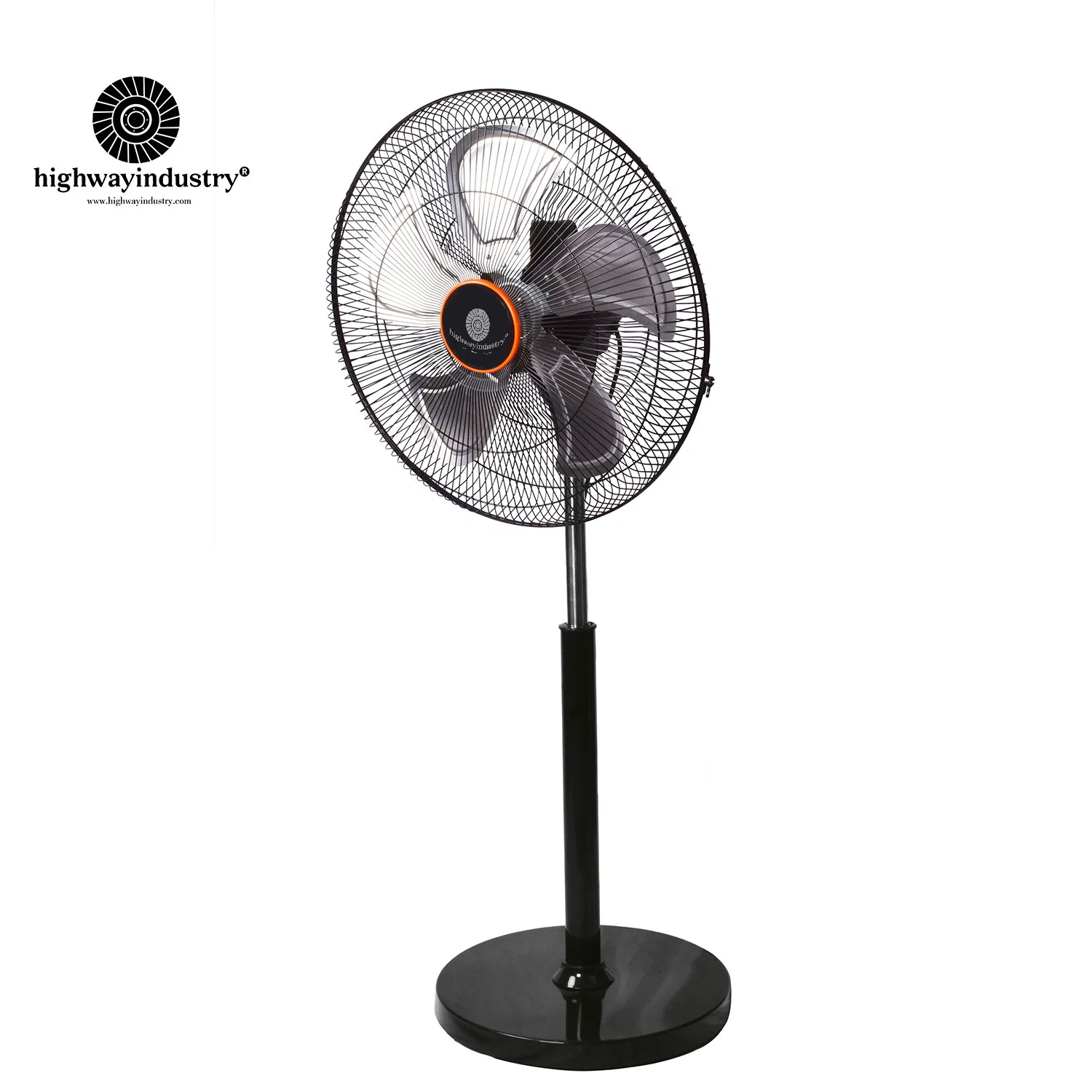 Highway Electric OEM 16 18 20 Inch Sample Customization Air Cooling Standing Pedestal Fan