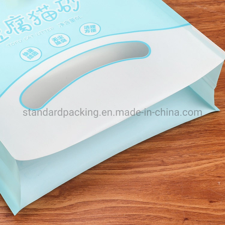 High quality/High cost performance Plastic Bags for Crystal Cat Litter Sand Polyethylene Packaging