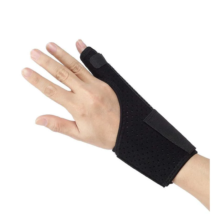 Le poignet pouce Support de la main de l'éclisse d'acier du protecteur de l'arthrite de stabilisateur du canal carpien doigt poignet garde de renfort