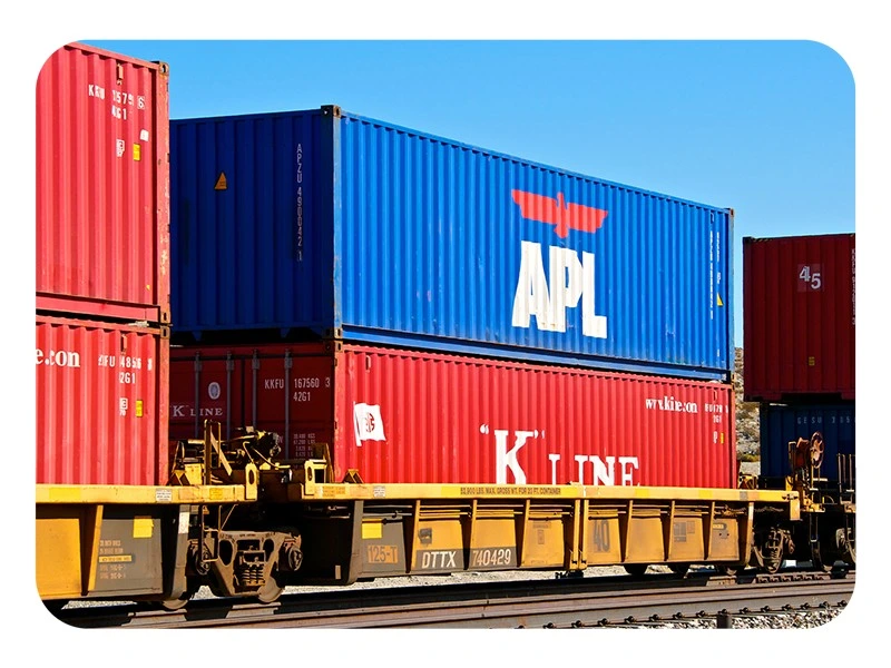 Good Rate Railway Transportation to Moscow Russia Railway Shipping Freight Forwarding International Train Agent