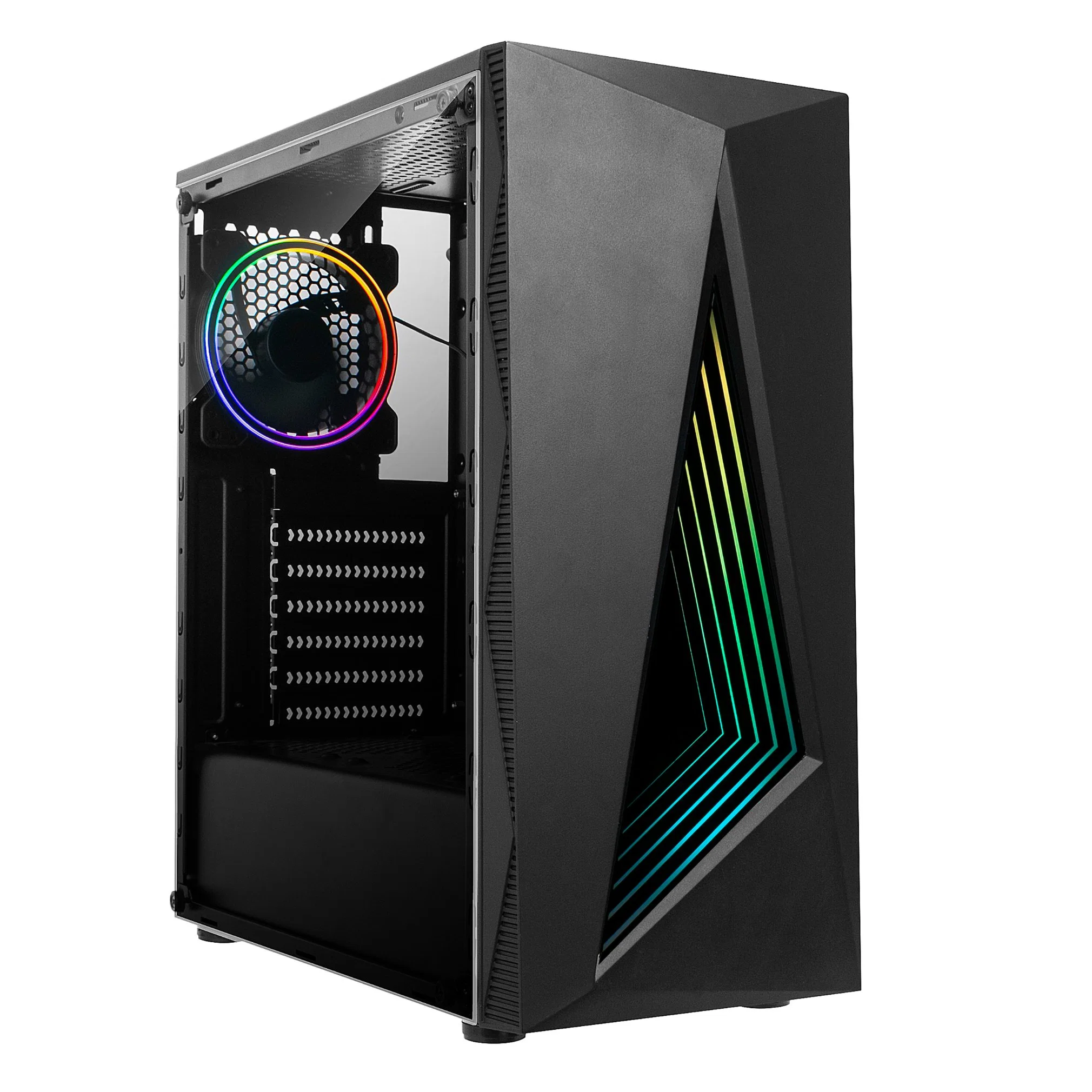 Fashion Cool ATX Tower PC Desktop Computer Gaming Case with PVC