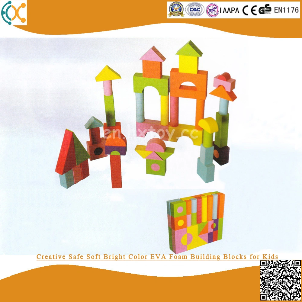 Kids Safe créatif Soft de couleur vive des blocs de construction en mousse EVA