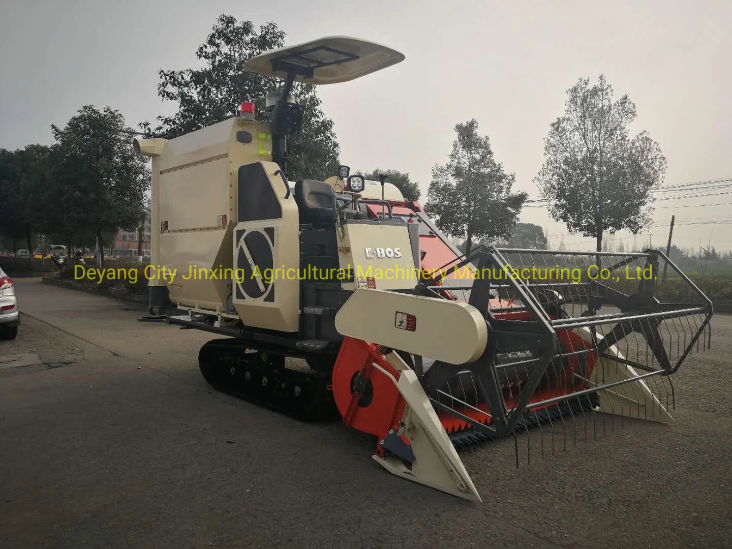 Deyang K-Bos Combine Harvester Model 4lz-3.0 for Rapeseed