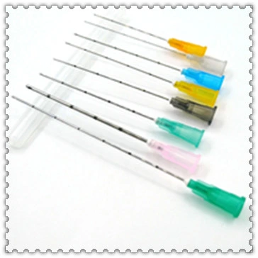 Medical Sterile Injection Micro Blunt Disposable Tip Neelde 25g 50mm