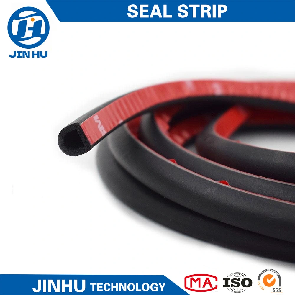 2023 Custom Anti-Collision Dustproof Rubber Sealing Strip Door Rubber Sealing Profile PVC Extrusion Profile for Machine