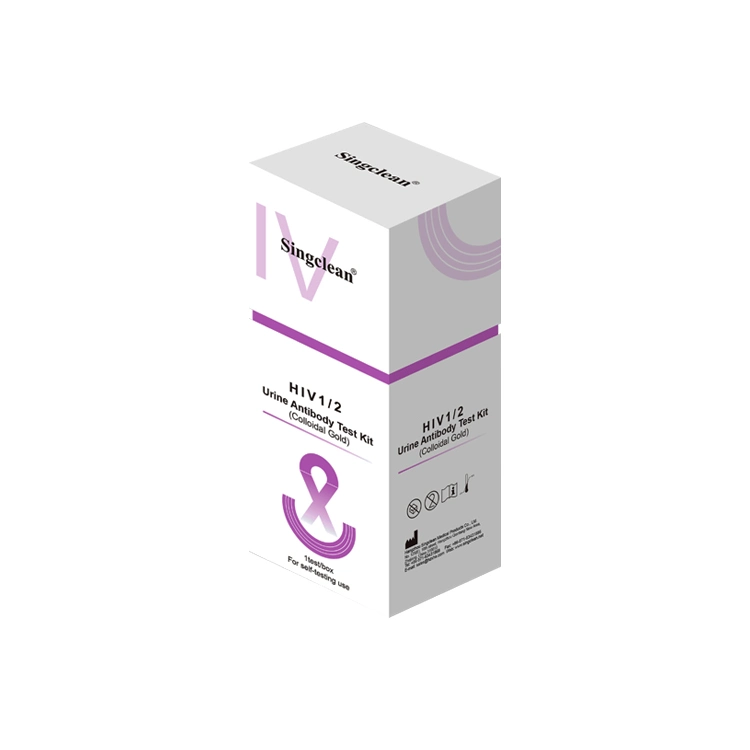 Carton on-Site Drug Testing Singclean Hangzhou, China Self HIV Test Kit