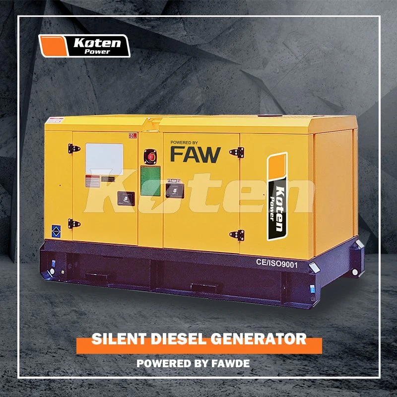 OEM Price 50Hz 24kw 30kVA Prime Power Fawde Engine Electric Silent Diesel Generator