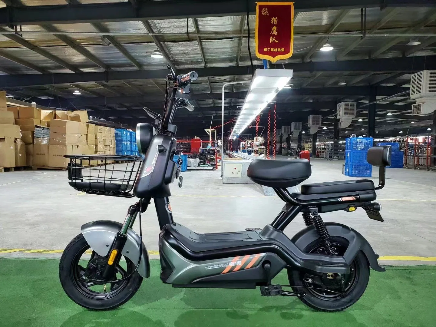 500W 800W 48V 60V Luxury 35km/Hr Electric Scooter with Pedal