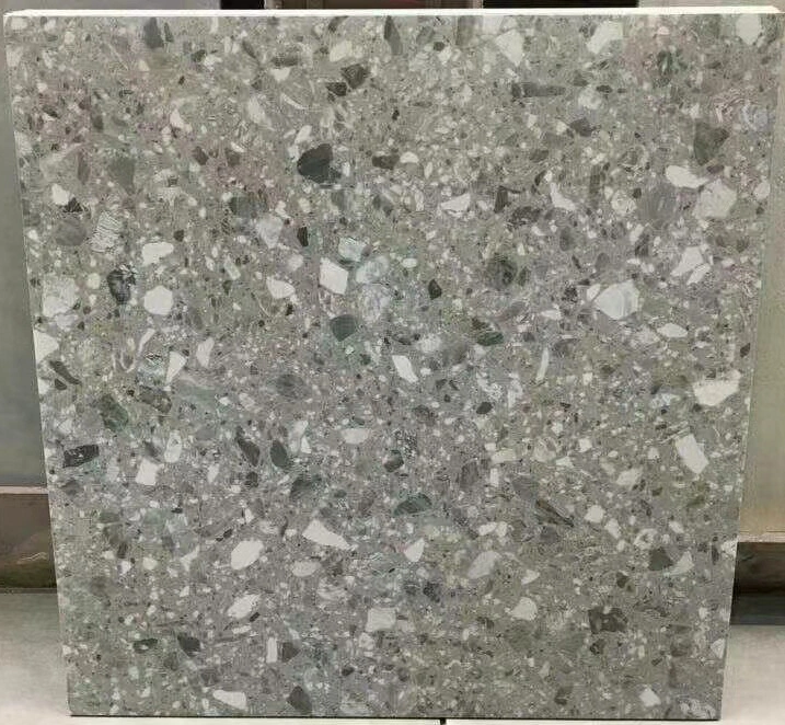 House Decoration Building Material 600X600mm Porcelain Matte Floor Antique Terrazzo Rustic Tile