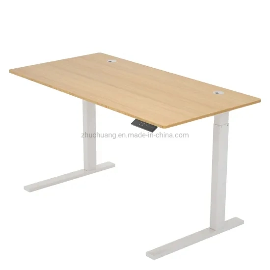 Office Height Adjustable Desk Metal Working Single Motor Table Base Electric Desk Sit Standing Desk