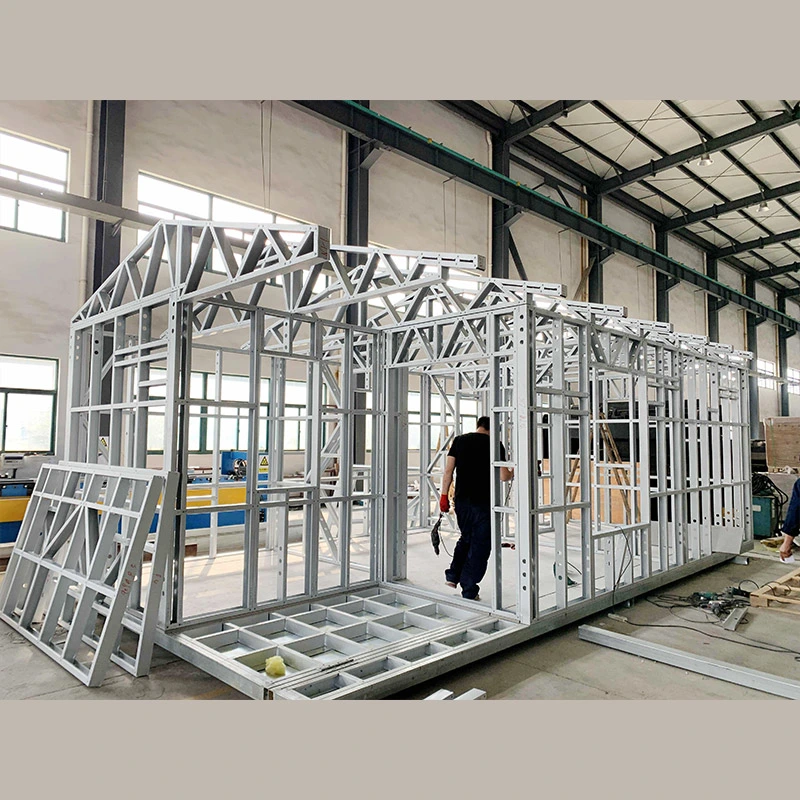Foldable House Light Steel Structure Built with Au Standard Prefabricated House
