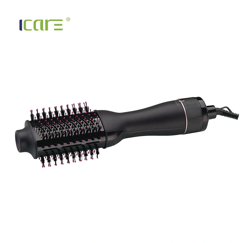 Electric Hair Straightening Brush with Cool Shot Function Hair Dryer