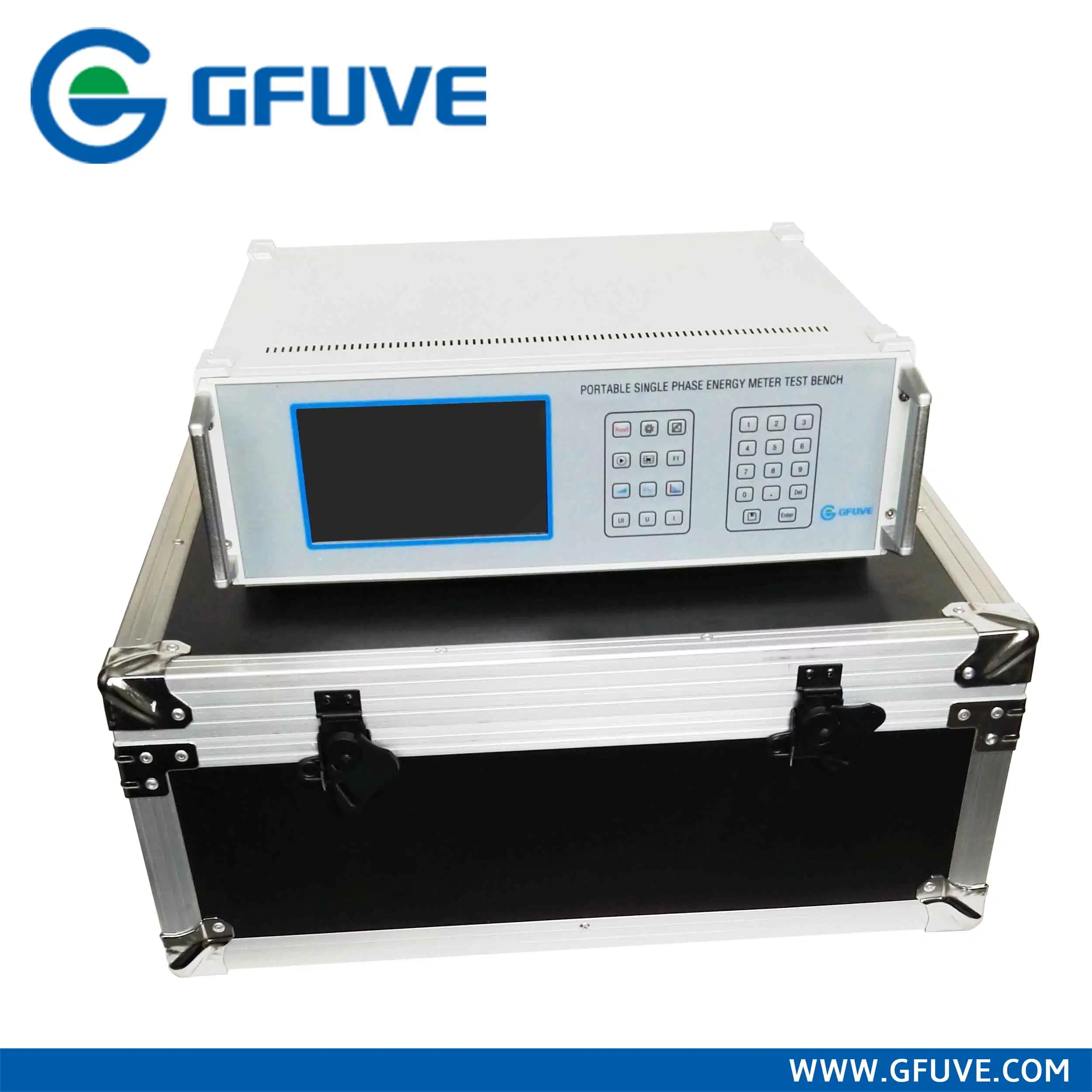 Single Phase Electricity Meter Calibration Device with Power Source