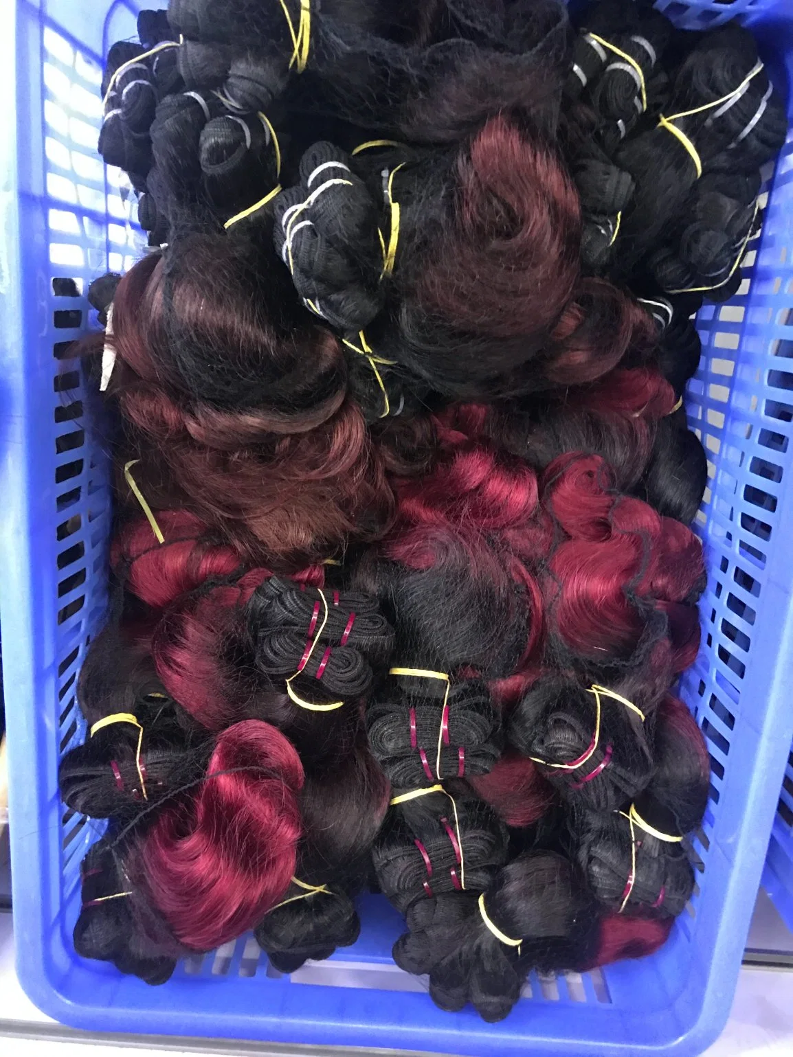 Chinesische Bulk Haar Extensions Doppelt Gezeichnete Mongolische Haare