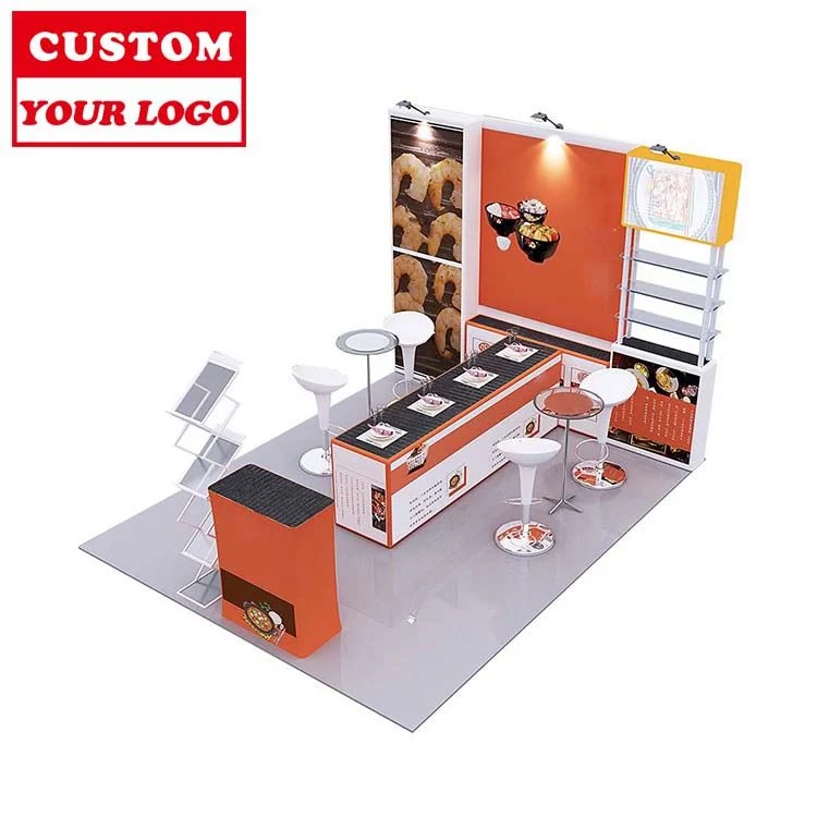 Pop up Display Booth Stretch Tension Fabric Display